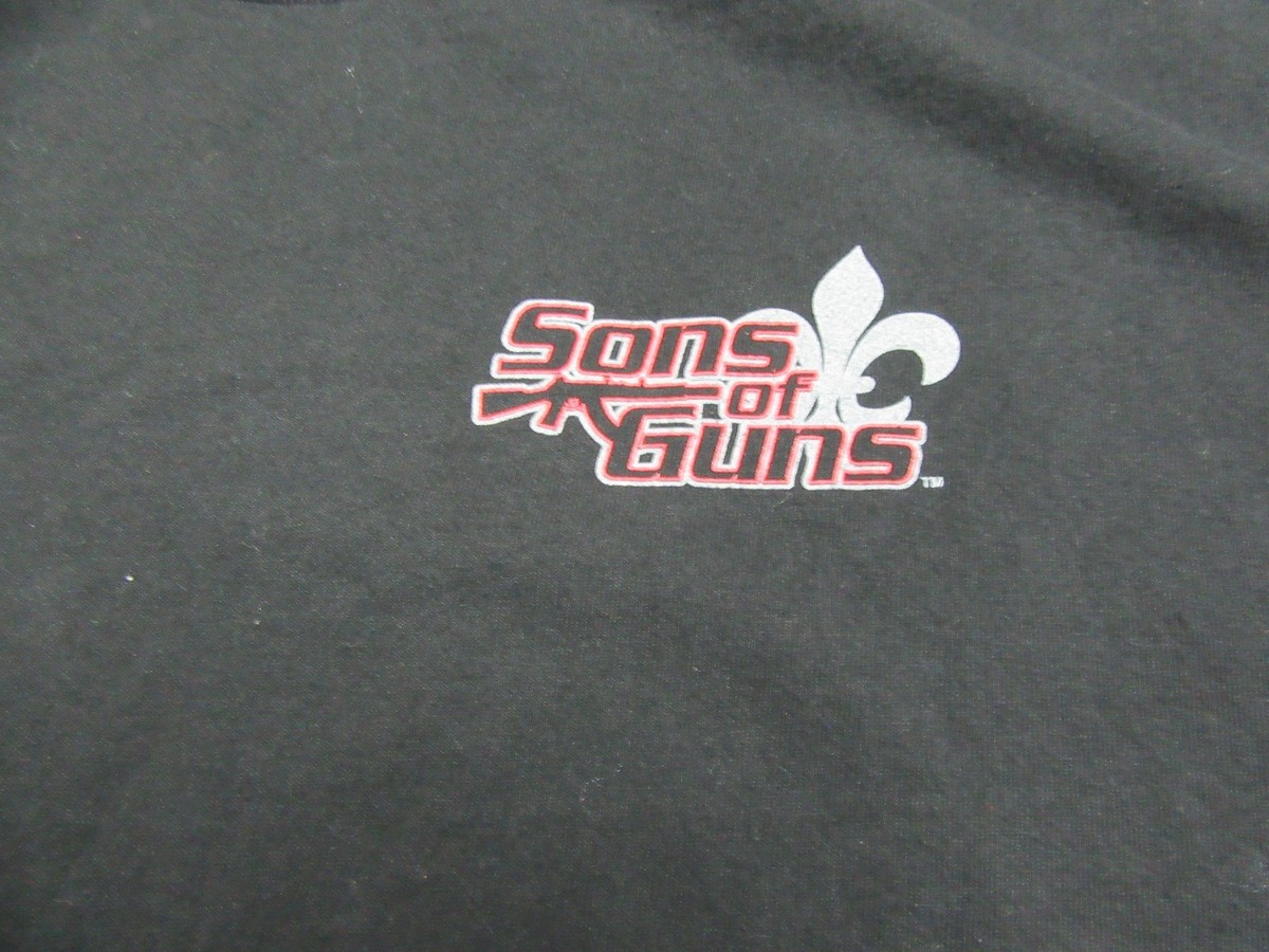 T-shirt Sons Of Guns - 100% Ready - Taille L - Noir - Occasion Très Bon état