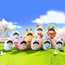 Airtoy Dudu Birthday party Series Confirmed Blind Box Figure Toy Gift Doll Art!