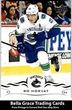 2018-19 Upper Deck Bo Horvat #425 Vancouver Canucks NHL Hockey