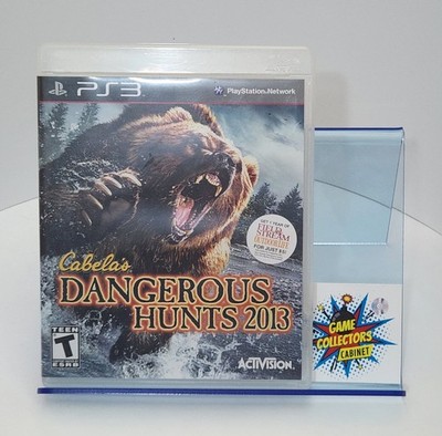 Cabela's Dangerous Hunts 2013 (PlayStation 3, 2012) PS3 Game CIB Complete Tested