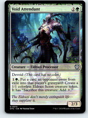 Void Attendant | 212 | Commander: Outlaws of Thunder Junction | Magic