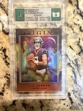 2023 Panini Origins C.J. Stroud #103 Holo Orange /149 Rookie OCGS 9