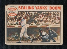 1964 Topps World Series Venezuelan Frank Howard Game #4 Sealing Yanks' Doom 0xi1