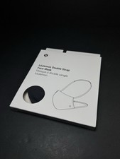 New Lululemon Double Strap Face Mask Gray One Size NEW SEALED unisex adults