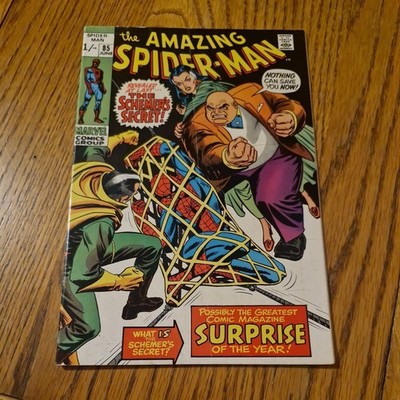 Amazing Spider-Man #85 1970 Marvel Comics 1st Cover Appearance Vanessa Fisk