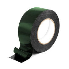 Double Sided Foam Tape, 10M (50Mm) Heavy Duty Mounting Tape Black Sponge Tape, T