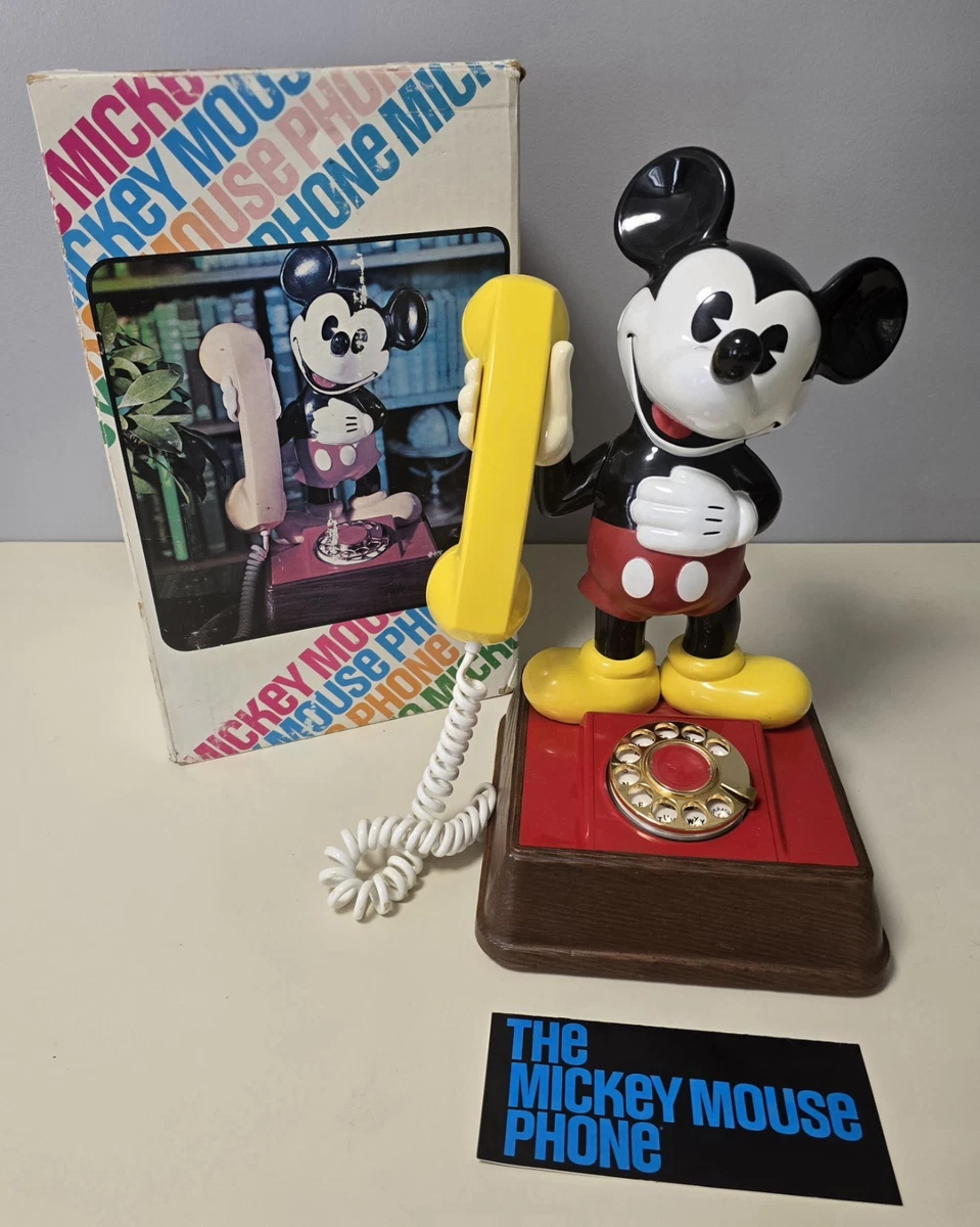 Las mejores ofertas en Teléfonos de Disney Mickey Mouse 1968-ahora
