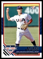 2017 Panini Stars and Stripes Bryson Brigman USA #91