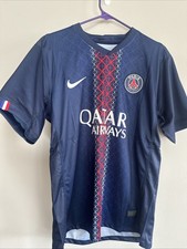 Paris 25-26 Kvaratakhelia Home Jersey Size L