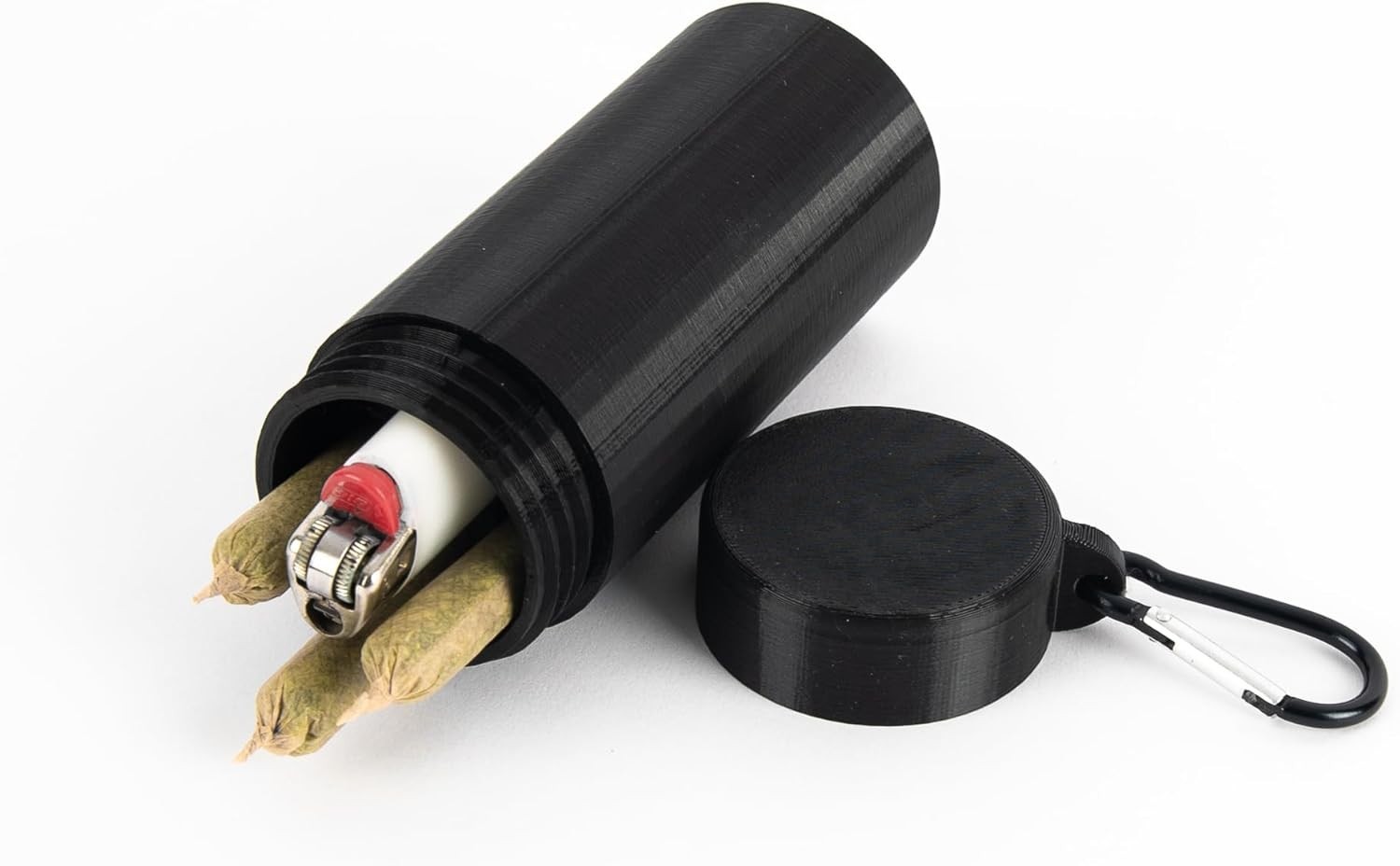 Smell Proof Travel Case for King Size Cones or Joints and Bic - Water Proof and