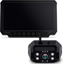 FHD 1080P Digital Wireless Backup Camera and 7'' DVR Monitor Support Dual/Quad S