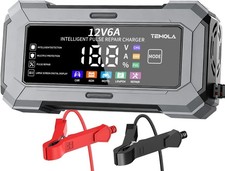 12v Smart Car Battery Charger Automatic Lifepo4 Repair Maintainer Trickle
