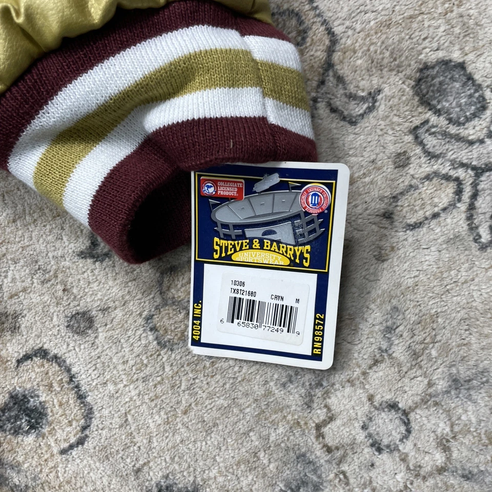 Chaqueta de lana Steve & Barry’s M Varsity Letterman vintage nueva con etiquetas Texas State Bobcats Foto 4 de 4