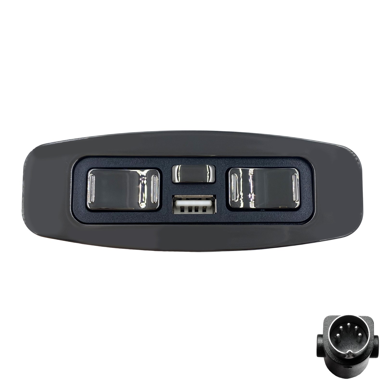 Recliner Switch 5 Button 7 Pin Okin JLDK.15.08.50 Replacement With Home Key USB