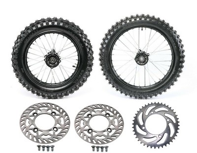 17'' 14'' Wheel set 90/100-14 70/100-17 pit Bike 125/140/150/160cc RFZ DB17 Apollo