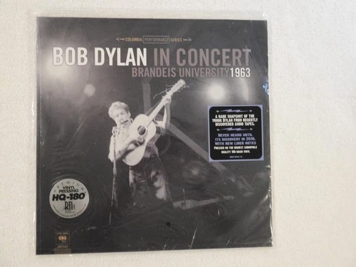 Bob Dylan "In Concert Brandeis 1963" BRAND NEW 2011 Vinyl RTI LP! Still Sealed!