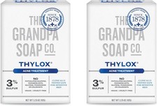 The Grandpa Soap Co. Thylox Acne Treatment Bar Soap -  Natural Sulfur -