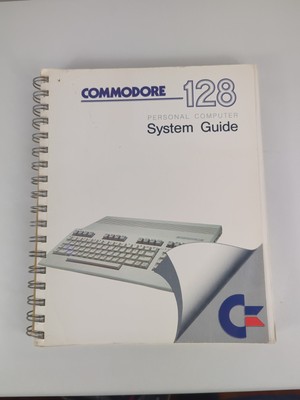 Commodore 128 Programmers Spiral Bound System Guide Good condition