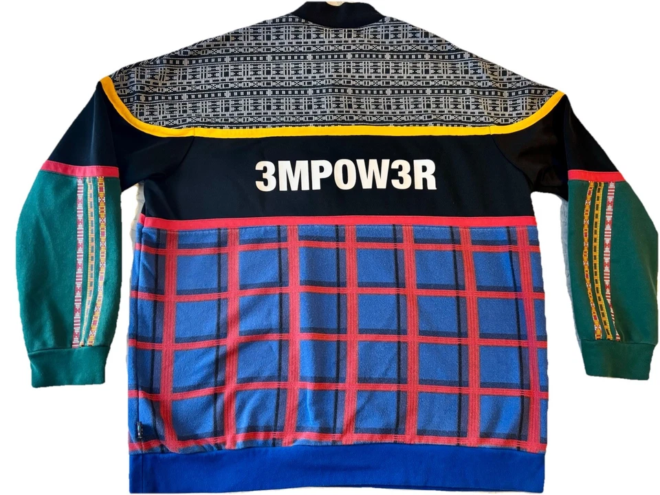 Adidas X Pharrell Williams Trifolio Sudadera Para Hombre XL Calle Excelente Estado Foto 2 de 4