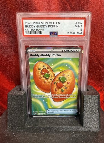 Buddy-Buddy Poffin graded PSA 9 for sale on eBay