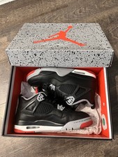 Jordan Air Jordan 4 Teens Mid Top Leather Lac...