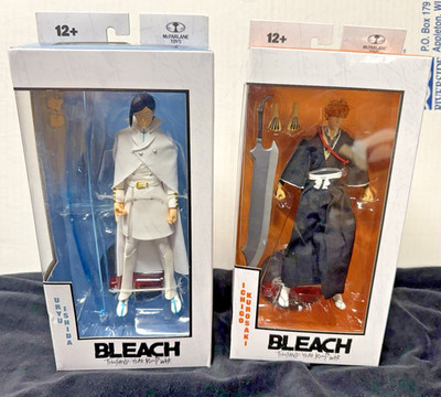 McFarlane Toys Bleach TYBW Uryu Ishida & Ichigo Kurosaki Set *MISB*