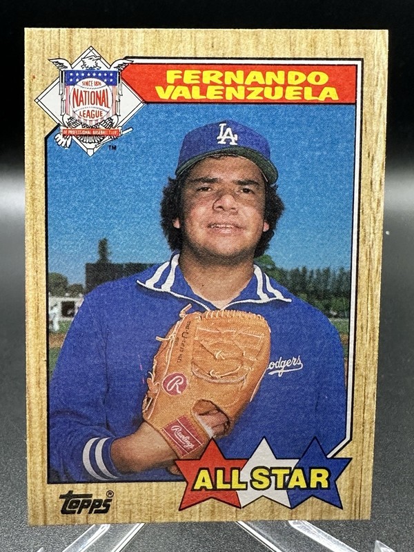 1987 Topps - All-Star Fernando Valenzuela #604