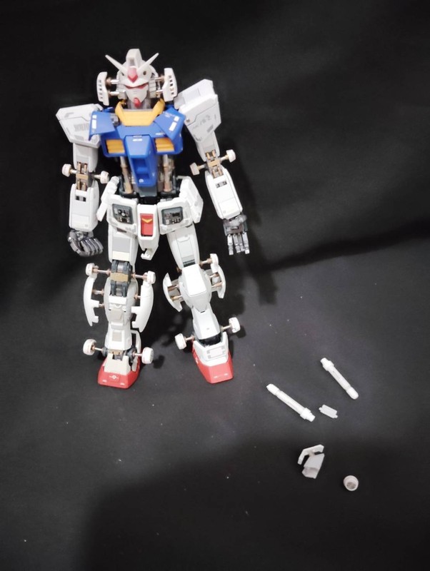 Bandai MG 1/100 Gundam VER unknown Junk Gunpla Assembled　①