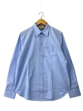 GUCCI GG Oxford Cotton Shirt 703396 15 Blue