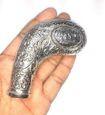 Antique Knob Head Brass Designer Handle Only For Wooden Walking Stick cane Gift