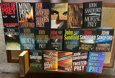Lot of 19, Prey/Lucas Davenport, John Sandford, HC/DJ 11 1st ed, Sudden Signed