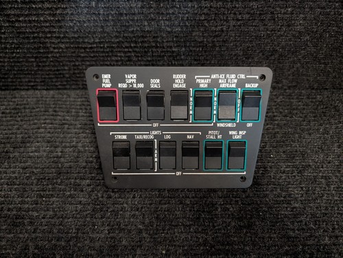 Cessna 240TTx Master Panel