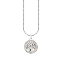 Thomas Sabo Halskette Mit AnhäNger Tree Of Love Silber KE2220-007-21