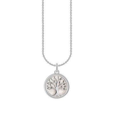 Thomas Sabo Halskette mit Anhänger Tree of Love Silber KE2220-007-21
