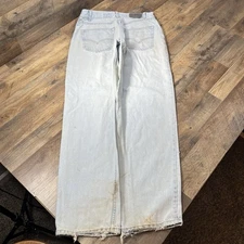 Levi’s Silvertab Loose Fit Jeans Mens Size 32x32 Light Wash Y2k 90s USA 