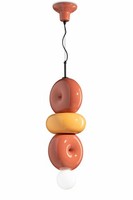 HäNgeleuchte Keramik Bunt E27 Retro Design Handarbeit HäNgelampe KüChe Esstisch