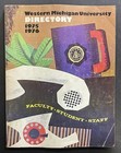 Vintage 1975-1979 And 82-83 Western Michigan University Phone Directory Books — photo 2
