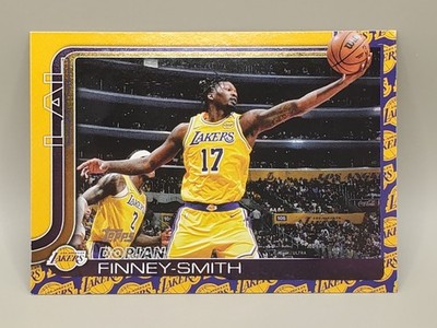 2025-26 TOPPS BASKETBALL DORIAN FINNEY-SMITH TEAM COLOR BORDER LAKERS LOGO SSP