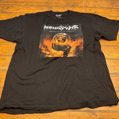 Motionless In White Scoring The End Of The World Black T Shirt XL