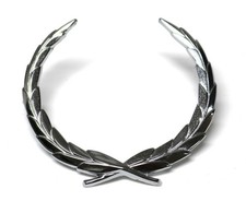 New Trunk Crest Wreath Emblem For 1965-67 Cadillac USA-MADE Rear Deck Lid Badge