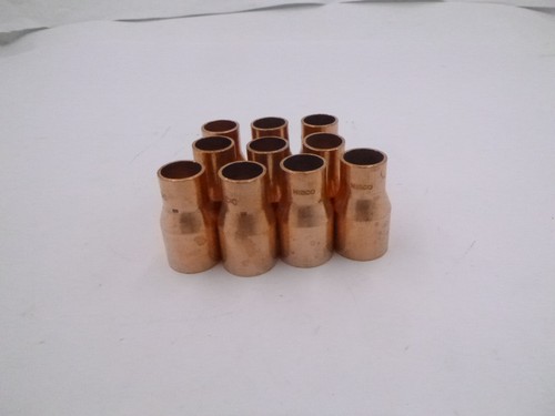 10 Pack Nibco 3/4" x 5/8" Wrot Copper Pressure Fitting x Cup Reducer Coupling