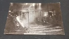 Vintage real  Photo Postcard Casting Pig Iron Springvale Furnaces 1912