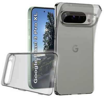 Schutzhülle für Google Pixel 9 Pro XL Silikon Case Transparent Handyhülle Bumper