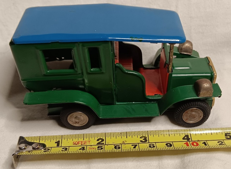 Vintage 1950's Line Mar Old Fashioned Limousine Made in Japan