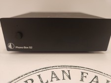 Pro-Ject Phono Box S2 Phono Preamplifier - Black (Unit Only, Tested & Working)