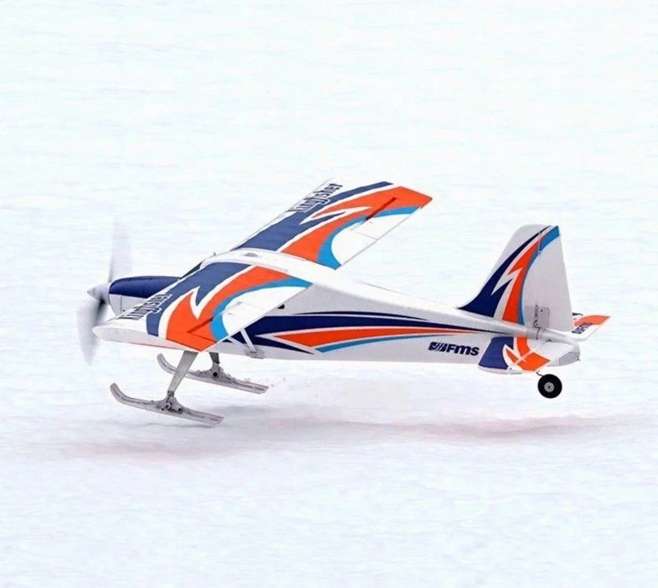 FMS 1400mm Kingfisher PNP with Reflex V3, Wheels, Floats, Skis, Flaps - NEW  - Image 3 of 4