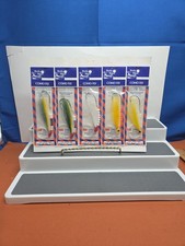 WALLY WHALE  Vtg Coho Fly Zak Tackle Tacoma Wa Fishing Satin Snow White TM USA