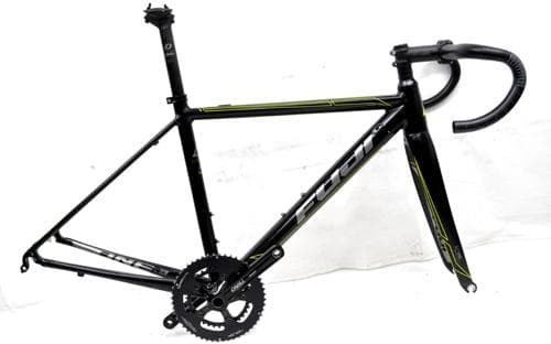 Fuji Roubaix 1.3 Road Bike Frame Set Size 49 Carbon Frame Fork | eBay