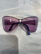 Romeo Gigli Sunglasses Men Woman Silver Frame Pink RG51706 Side Lenses U2 Bono