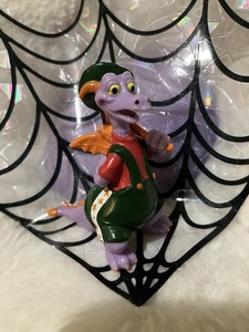 Disney World Epcot 2.75" Figment Purple Dragon PVC Figure WDW Lederhosen Germany